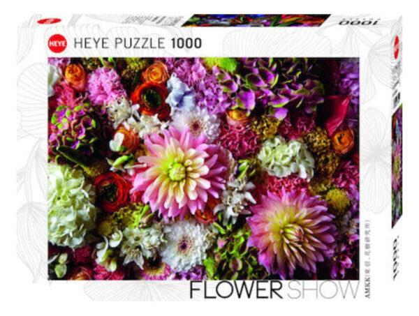 oie_YfpiTUKErW2j HEYE puzzle Flower Show - Airy Dahlia 1000pcs (29740)