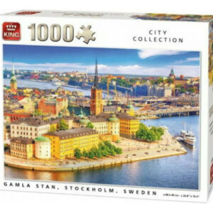 King Παζλ  Stockholm 1000 τεμ. - 55952