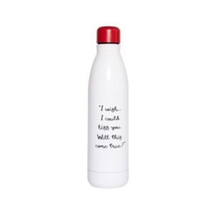 Μεταλλικός Θερμός  500ml Frida Kahlo White