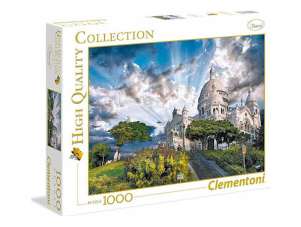 Clementoni  Πάζλ 1000τεμ. Montmartre - 39383