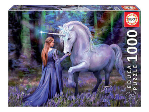 oie_qzSrPHSzIBuj Educa 18494 Παζλ 1000τεμ. Anne Stokes Bluebell Woods
