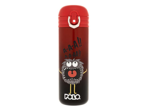 oie_vgVZKMDCxCpd Παγούρι Θερμός 500 ml Ανοξείδωτο Junior Monster Polo (9-49-003-8098)