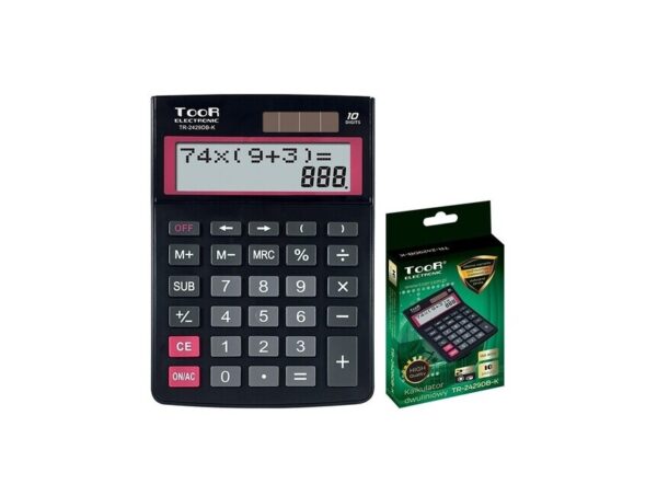oie_KszYcJJYlHrn Calculator Toor two-line TR2429DB-K 10  (120-1903)