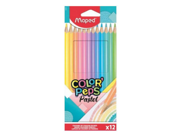 Ξυλομπογιές Maped Color Peps Pastel 832069