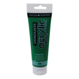 Ακρυλικά Χρώματα Daler Rowney Graduate Acrylic 120ml Emerald Green 355