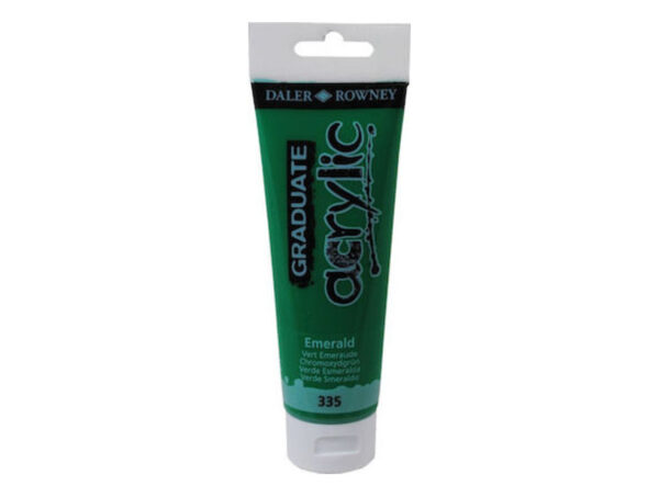 oie_VXkBAmtcq3Mx Ακρυλικά Χρώματα Daler Rowney Graduate Acrylic 120ml Emerald Green 355