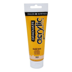 Ακρυλικό Χρώμα Daler Rowney 120ml Gold - 701