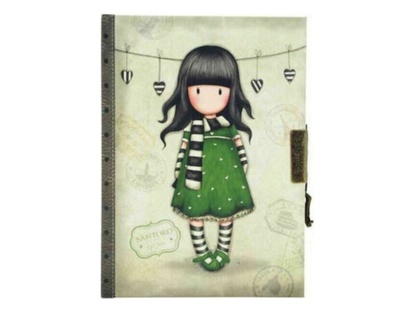 oie_AZ1M9pckpzGZ Santoro Gorjuss Σημειωματάριο Ημερολόγιο με Κλείδωμα The Scarf - 577GJ08