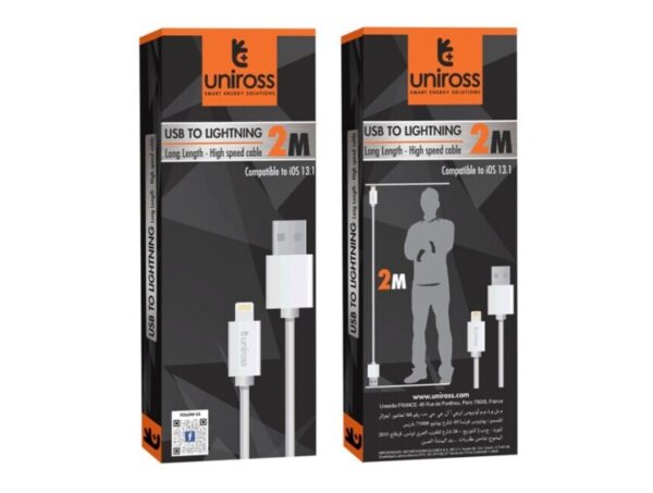 UNIROSS Καλώδιο USB σε Lightning