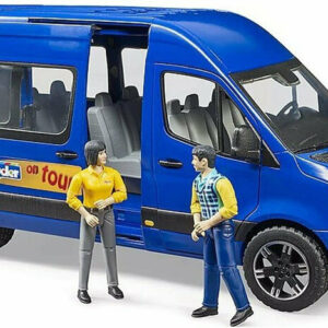 Bruder Φορτηγάκι Mercedes Benz Sprinter Επιβατικό Με Οδηγό Και Επιβάτη - 02670
