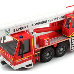 BURAGO – ΑΥΤΟΚΙΝΗΤΟ ΜΕΤΑΛΛΙΚΟ EMERGENCY FORCE CRANE 1/50  (18-32010)