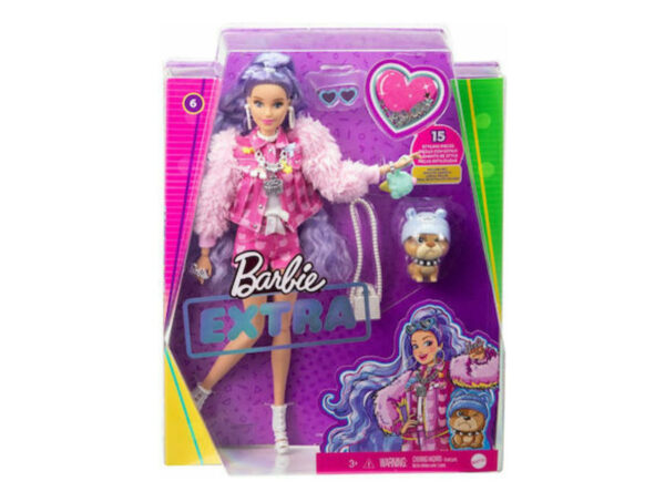 Barbie Κούκλα Extra Purple Hair - GXF08