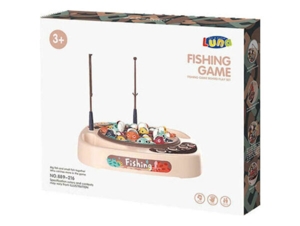 LUNA ΕΠΙΤΡΑΠΕΖΙΟ ΠΑΙΧΝΙΔΙ ΨΑΡΕΜΑΤΟΣ ΜΕ ΦΩΣ ΚΑΙ ΜΟΥΣΙΚΗ 0621910