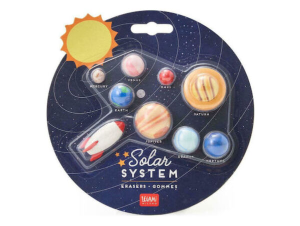 LEGAMI SOLAR SYSTEM ΣΕΤ 9 ΓΟΜΕΣ ΠΛΑΝΗΤΕΣ ΗΛΙΑΚΟ ΣΥΣΤΗΜΑ  - SES0001