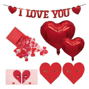 LEGAMI ΔΙΑΚΟΣΜΗΤΙΚΟ ΣΕΤ - DECORATION KIT FOR A ROMANTIC EVENING - LOVE IS IN THE AIR - DS0001