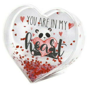LEGAMI ΚΟΡΝΙΖΑ ΜΕ ΓΚΛΙΤΕΡ ΠΛΑΣΤΙΚΗ - GLITTER PHOTO FRAME MINI - YOU ARE IN MY HEART GPF0005