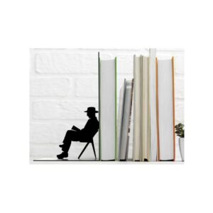 Βιβλιοστάτης Man Reading  17 x 10 x 10cm - XL2099