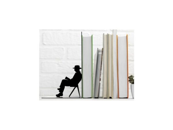 oie_SXRHaH4nPtL6 Βιβλιοστάτης Man Reading 17 x 10 x 10cm - XL2099