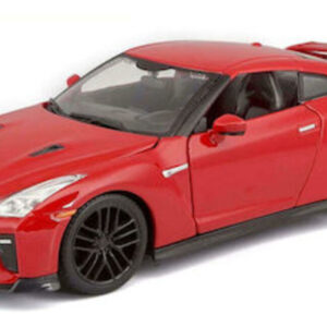 ΜΕΤΑΛΛΙΚΟ ΑΥΤΟΚΙΝΗΤΟ BURAGO 1:24 2017 NISSAN GT-R RED 18-21082