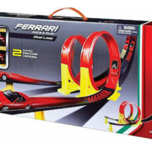 BBURAGO FERRARI 1/43 RACE & PLAY DUAL LOOP SET 18-31216
