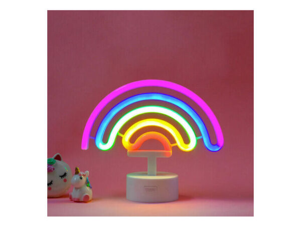 oie_MzOZMYAemL0G ΔΙΑΚΟΣΜΗΤΙΚΟ ΦΩΤΙΣΤΙΚΟ LEGAMI IT'S A SIGN - NEON EFFECT LED LAMP - RAINBOW LL0005