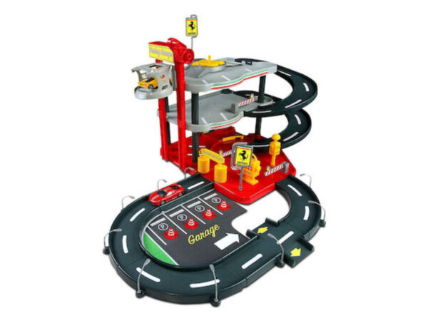 Πίστα με μεταλλικές μινιατούρες Ferrari 1/43 Ferrari R&P Parking Garage 18-31204
