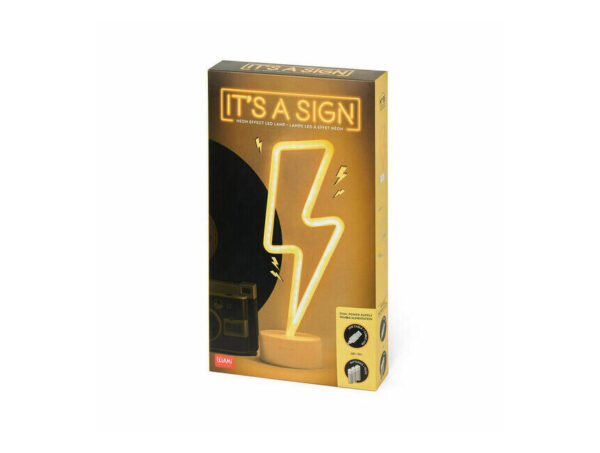 oie_iitAVmKSfY6T ΔΙΑΚΟΣΜΗΤΙΚΟ ΦΩΤΙΣΤΙΚΟ LEGAMI IT'S A SIGN - NEON EFFECT LED LAMP - FLASH LL0004