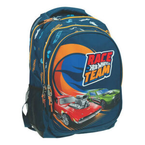 Gim Hot Wheels Σχολική Τσάντα Πλάτης Δημοτικού 349-27031