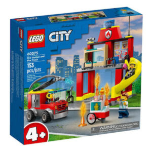 LEGO CITY ΠΥΡΟΣΒΕΣΤΙΚΟΣ ΣΤΑΘΜΟΣ ΚΑΙ ΠΥΡΟΣΒΕΣΤΙΚΟ ΟΧΗΜΑ (60375)